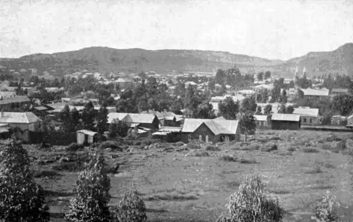 Δρόμος του Bloemfontein στη Νότια Αφρική, τη δεκαετία του 1890