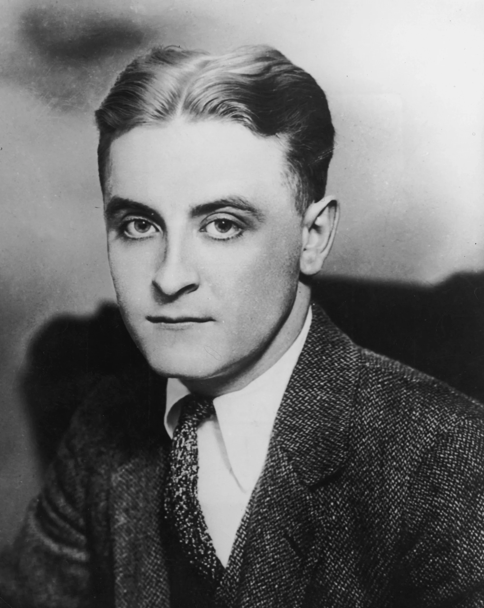 Πορτρέτο του συγγραφέα F. Scott Fitzgerald στις αρχές της δεκαετίας του 1920