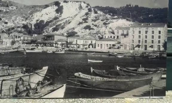Παλιά άποψη της Κύμης στην Εύβοια