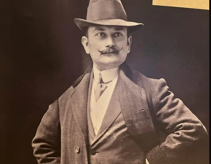 Πορτρέτο του ζωγράφου Κωνσταντίνου Παρθένη, δασκάλου του Εγγονόπουλου