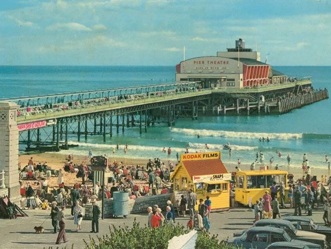 Η παραλία του Bournemouth στη νότια Αγγλία
