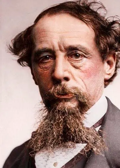 Πορτρέτο του συγγραφέα Charles Dickens