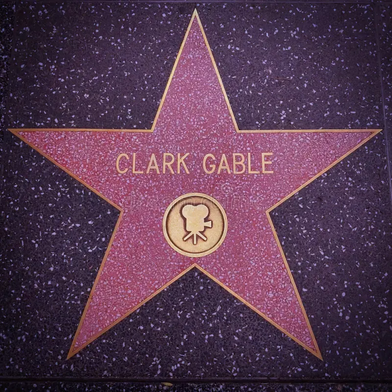 Το αστέρι του Clark Gable στη Λεωφόρο της Δόξας του Χόλιγουντ