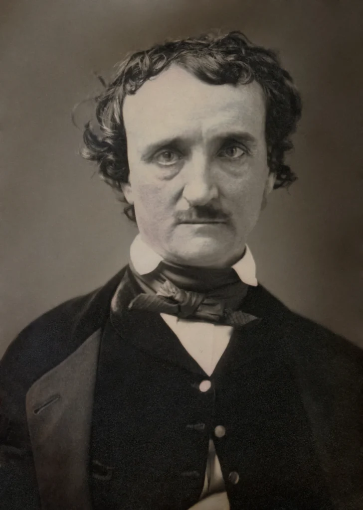 Ο Edgar Allan Poe σε φωτογραφία εποχής.