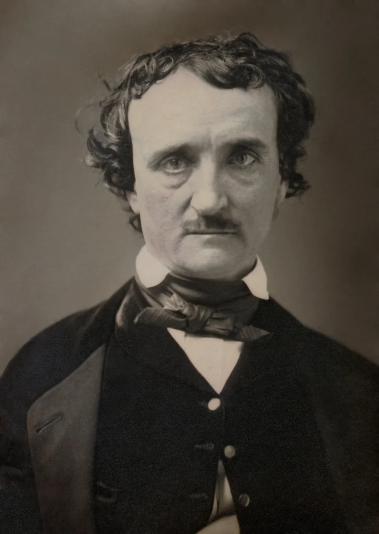 Ο Edgar Allan Poe σε φωτογραφία εποχής.