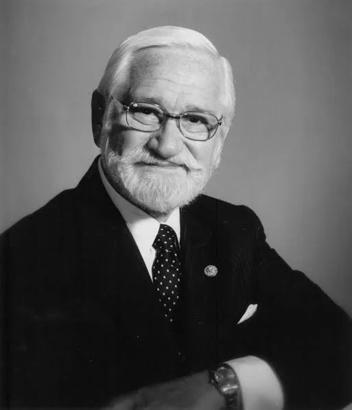 Πορτρέτο του Albert Sabin, δημιουργού του εμβολίου της πολιομυελίτιδας από το στόμα