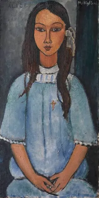 Πορτρέτο της Alice από τον Αμεντέο Μοντιλιάνι