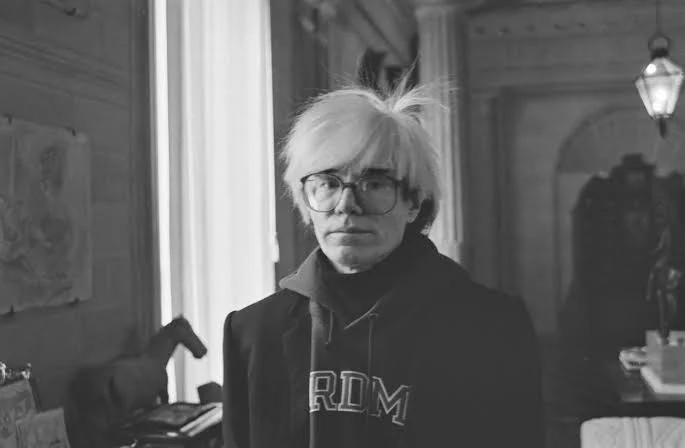 Ο Andy Warhol σε μεγαλύτερη ηλικία