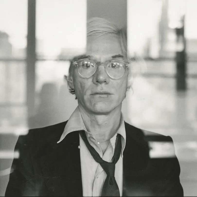 Πορτρέτο του Andy Warhol με αντανάκλαση
