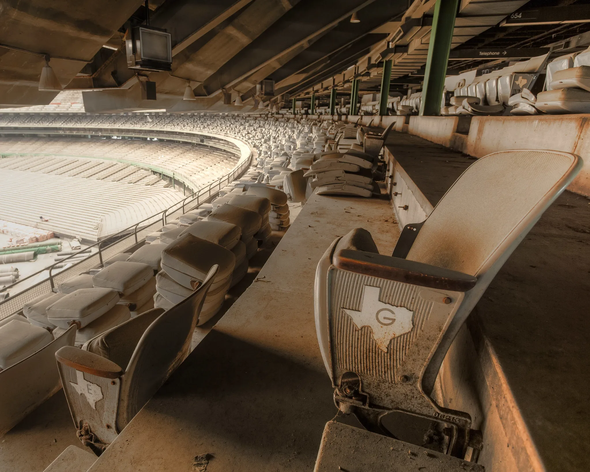 Το Astrodome σήμερα, χωρίς κοινό