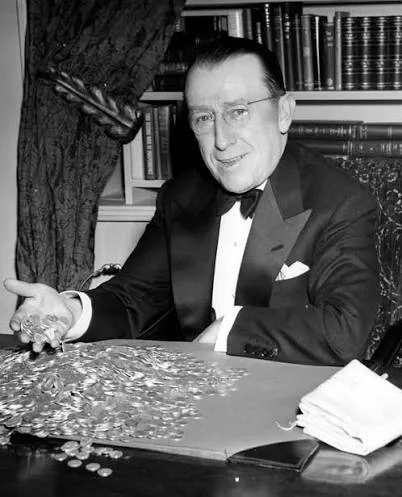 Πορτρέτο του Basil O’Connor, προέδρου του National Foundation for Infantile Paralysis
