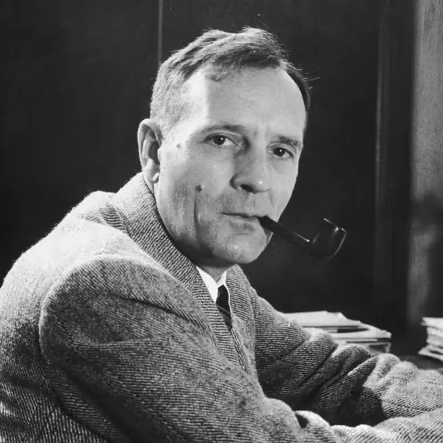 Πορτρέτο του Edwin Hubble, του αστρονόμου που απέδειξε ότι υπάρχουν γαλαξίες πέρα από τον δικό μας