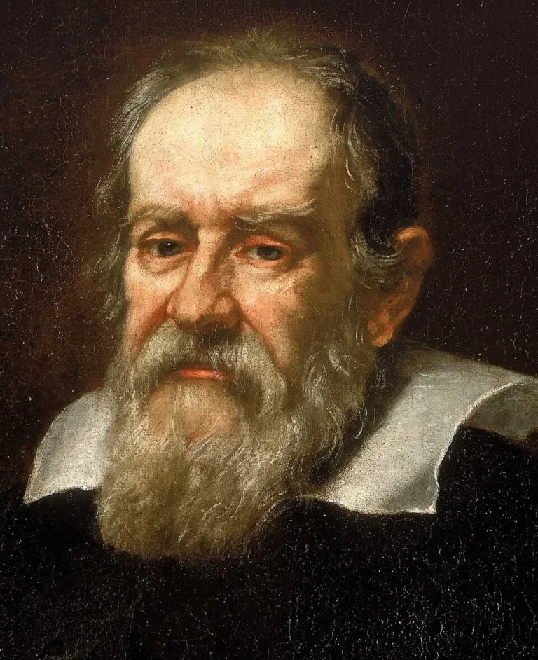Πορτρέτο του Galileo Galilei, του Ιταλού αστρονόμου, φυσικού και μαθηματικού