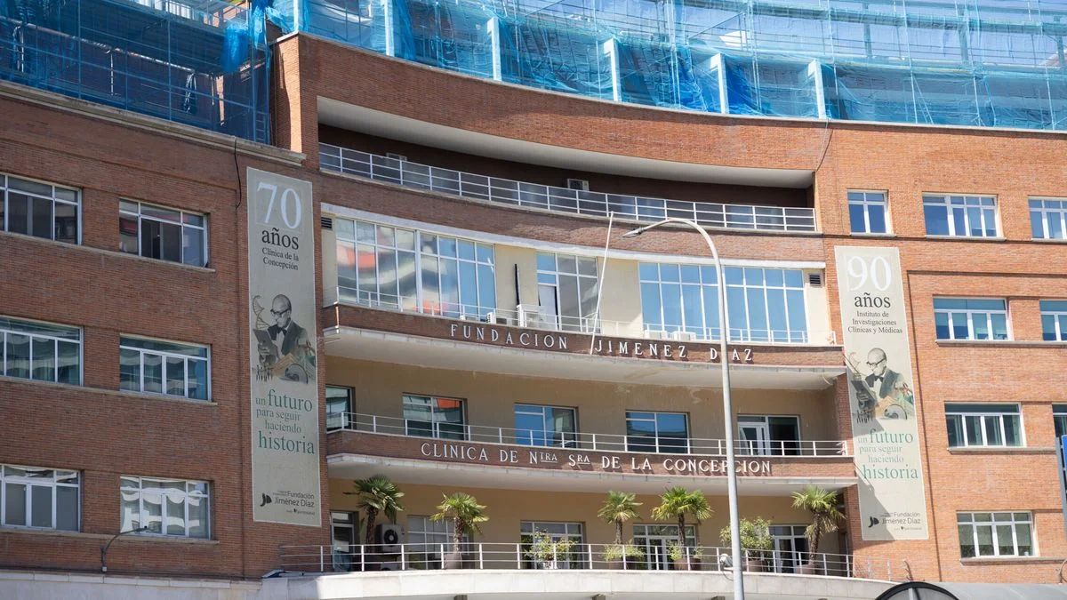 Το νοσοκομείο Fundación Jiménez Díaz στη Μαδρίτη, όπου εργάζονται οι συγγραφείς της μελέτης του 2022