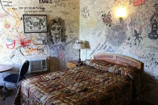 Δωμάτιο στο Alta Cienega Motel, όπου έμενε ο Τζιμ Μόρισον