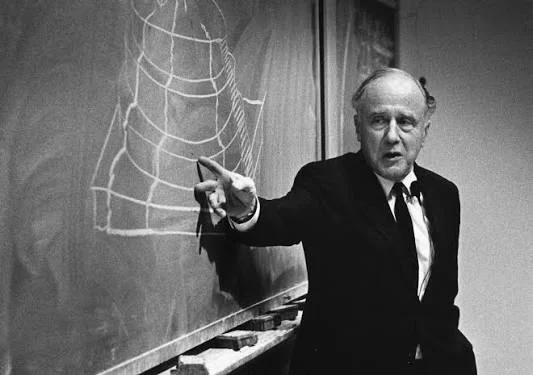 Πορτρέτο του John Archibald Wheeler, του φυσικού που επέβλεψε τη διδακτορική διατριβή του Richard Feynman
