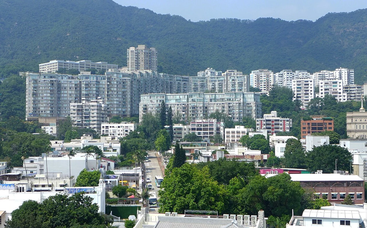 Άποψη της συνοικίας Kowloon Tong στο Χονγκ Κονγκ