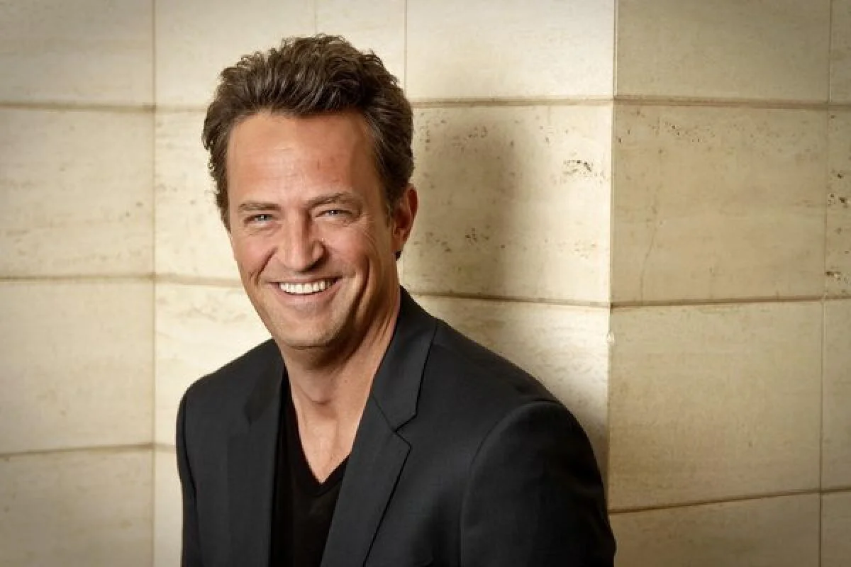 Πορτρέτο του ηθοποιού Matthew Perry το 2013