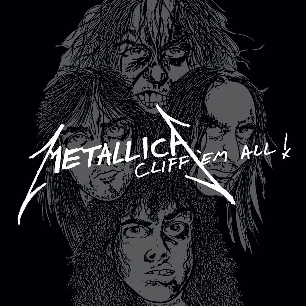 Εξώφυλλο του Cliff ’Em All των Metallica, 1987.