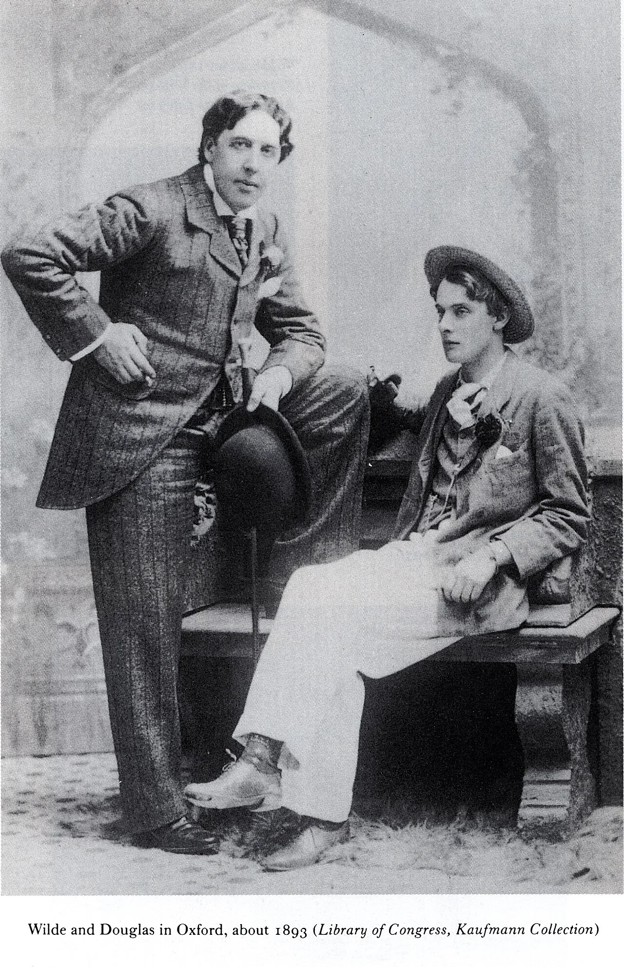Ο Oscar Wilde με τον Lord Alfred Douglas, περίπου το 1893