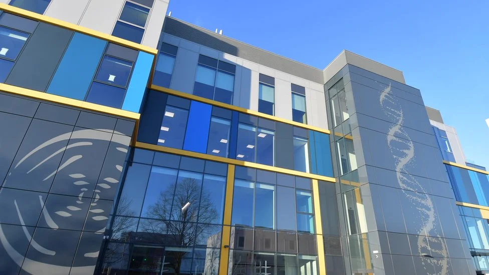 Το κτίριο του Rosalind Franklin Institute στο Harwell Campus του Oxfordshire