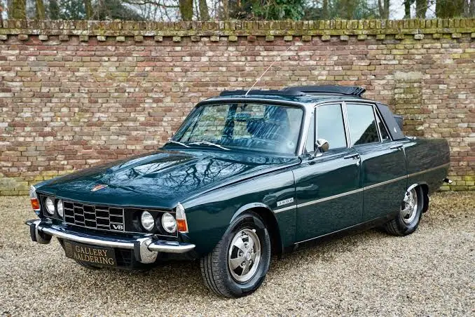 Rover P6 3500 V8 του ίδιου μοντέλου με το αυτοκίνητο της Grace Kelly
