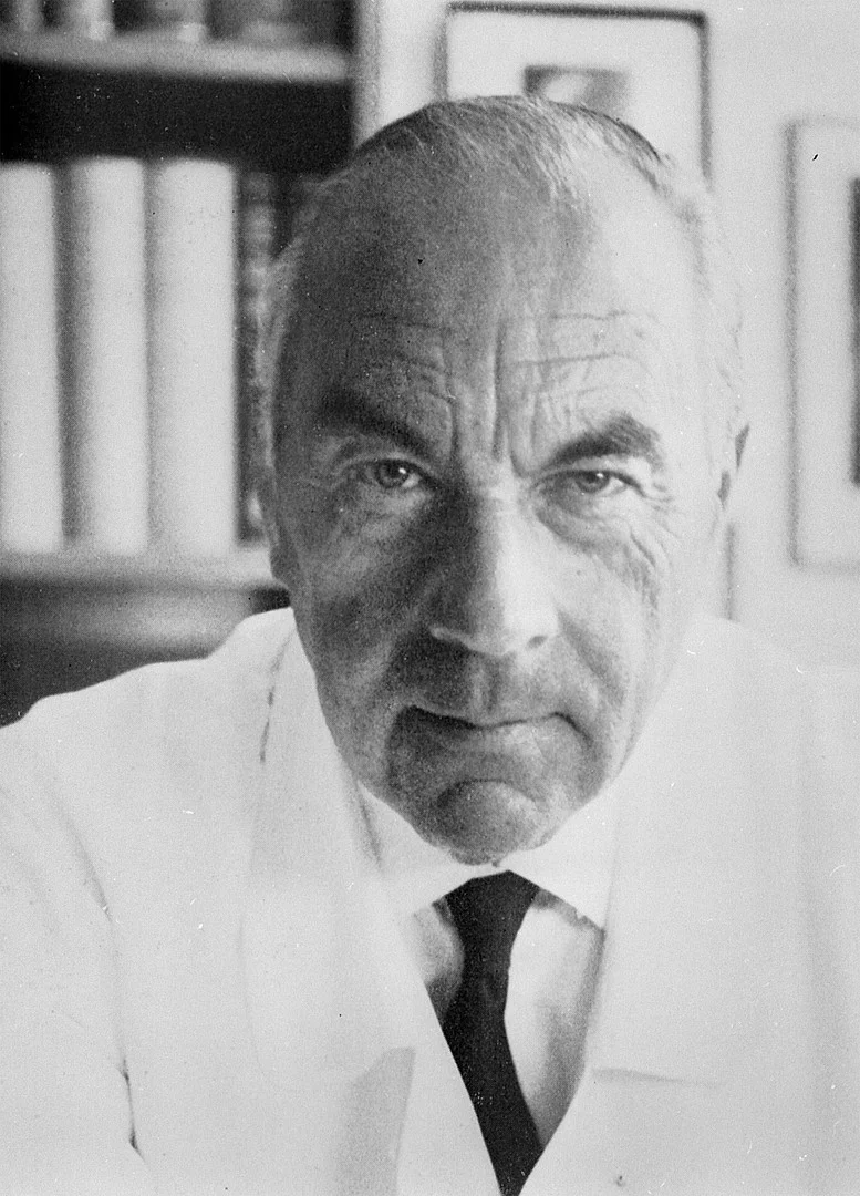 Πορτρέτο του Γερμανοελβετού χειρουργού Rudolph Nissen
