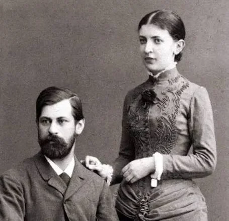 Ο Sigmund Freud και η Martha Bernays στα χρόνια του αρραβώνα τους