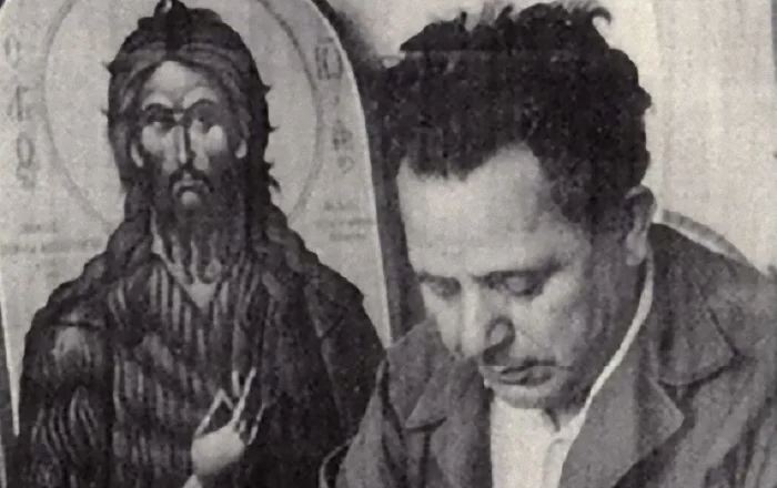 Πορτρέτο του ζωγράφου και αγιογράφου Φώτη Κόντογλου