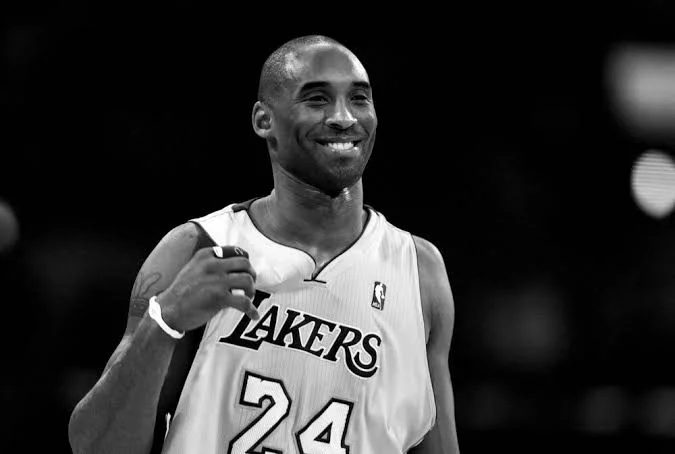 Πορτρέτο του Kobe Bryant με φανέλα των Los Angeles Lakers