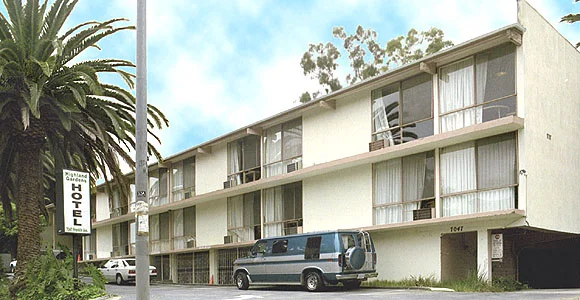 Το πρώην Landmark Motor Hotel στη Franklin Avenue όπου έμενε η Janis Joplin το 1970
