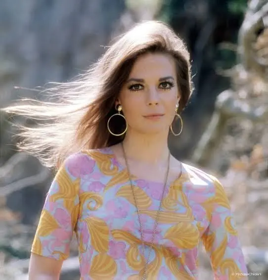 Ώριμο φωτογραφικό πορτρέτο της ηθοποιού Natalie Wood