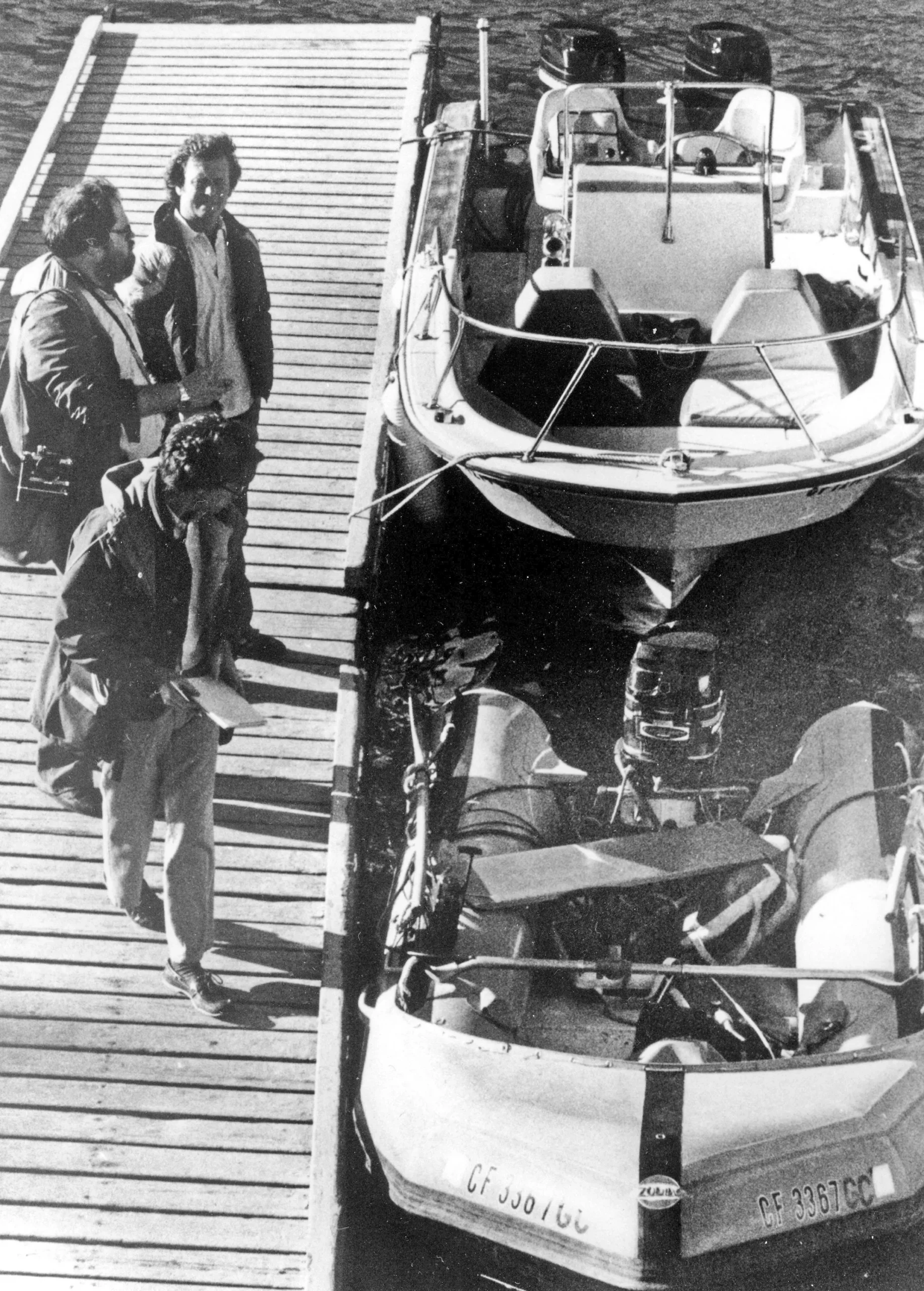 Το μικρό dinghy του Splendour που βρέθηκε χωριστά από το γιοτ μετά την εξαφάνιση της Natalie Wood
