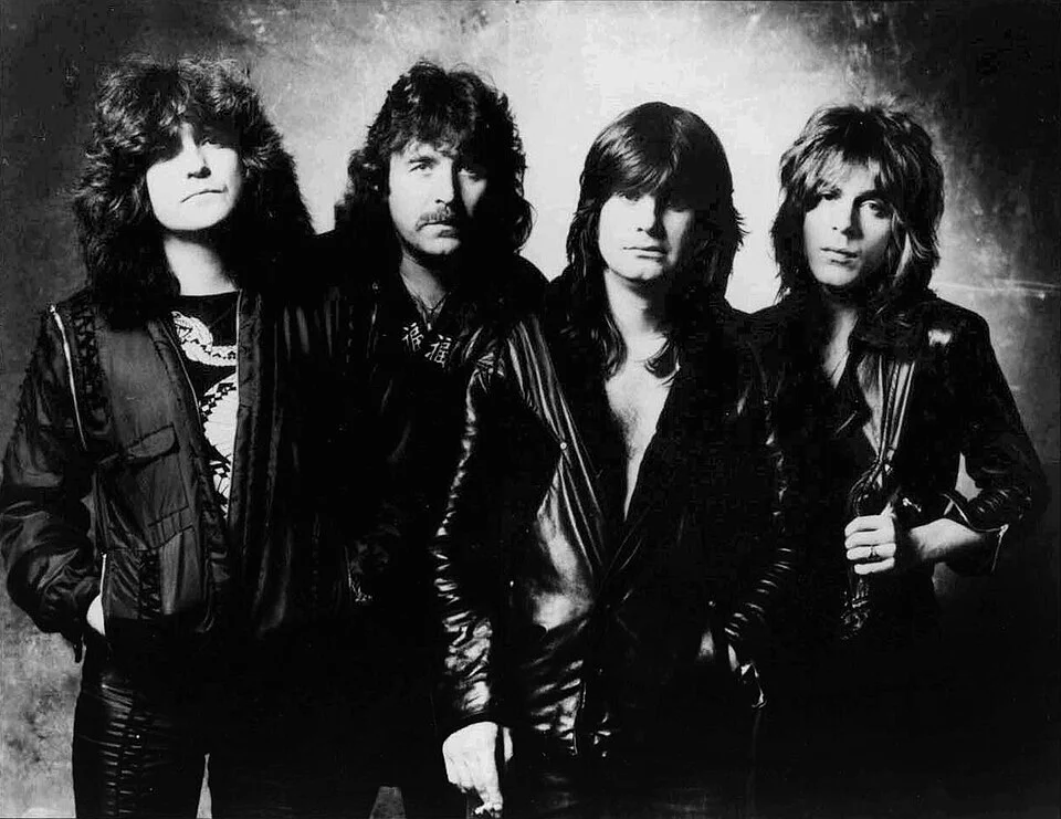 Ο Ozzy Osbourne με τον Randy Rhoads, τον Bob Daisley και τον Lee Kerslake