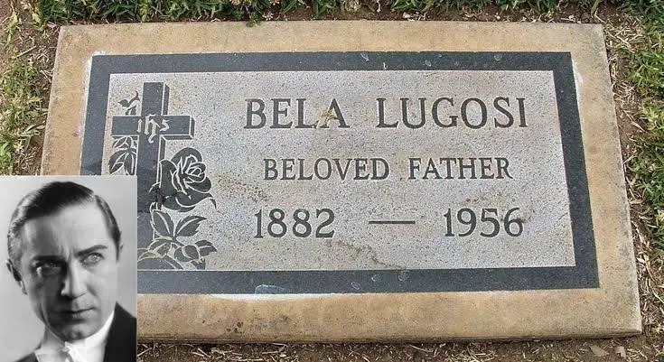 Ο τάφος του Bela Lugosi στο Grotto του νεκροταφείου Holy Cross