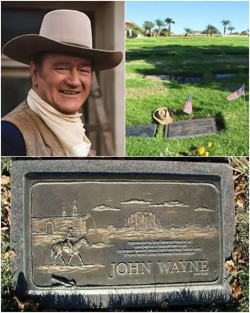 Ο τάφος του John Wayne στο νεκροταφείο Pacific View