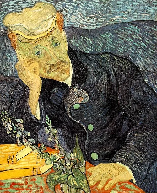Πορτρέτο του Dr Paul Gachet που ζωγράφισε ο Vincent van Gogh στο Auvers-sur-Oise το 1890